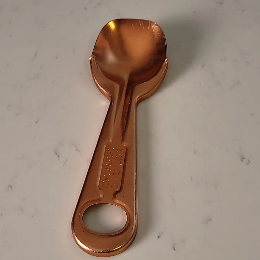 Vintage Copper Aluminum Ice Cream Scoop